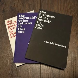 AMANDA LOVELACE THE PRINCESS SAVES HERSELF IN THIS ONE POETRY BOOK SERIES